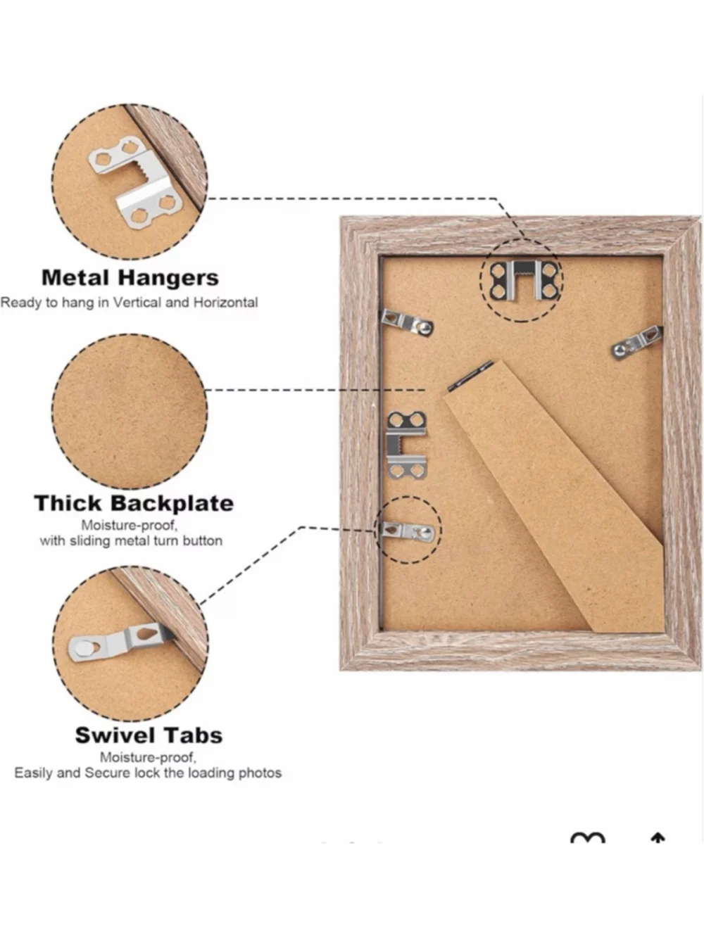 NEW Picture Frames 10x12 Picture Frames 100% Solid Wood Photo Frame